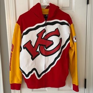 Kids NFL Chiefs Logo Zip-Up Hoodie